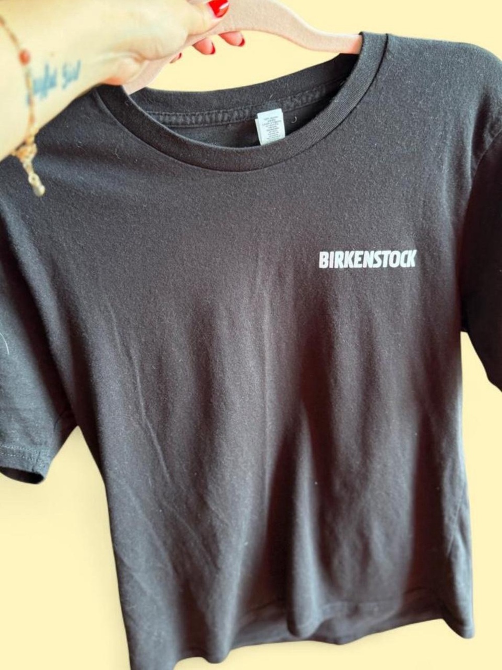 Birkenstock Black Short Sleeve Logo Tee